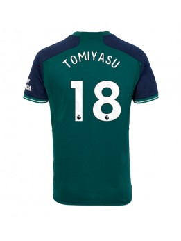 Arsenal Takehiro Tomiyasu #18 Ausweichtrikot 2023-24 Kurzarm